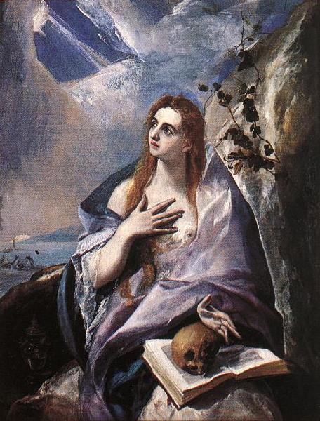 GRECO, El The Magdalene fhg oil painting image